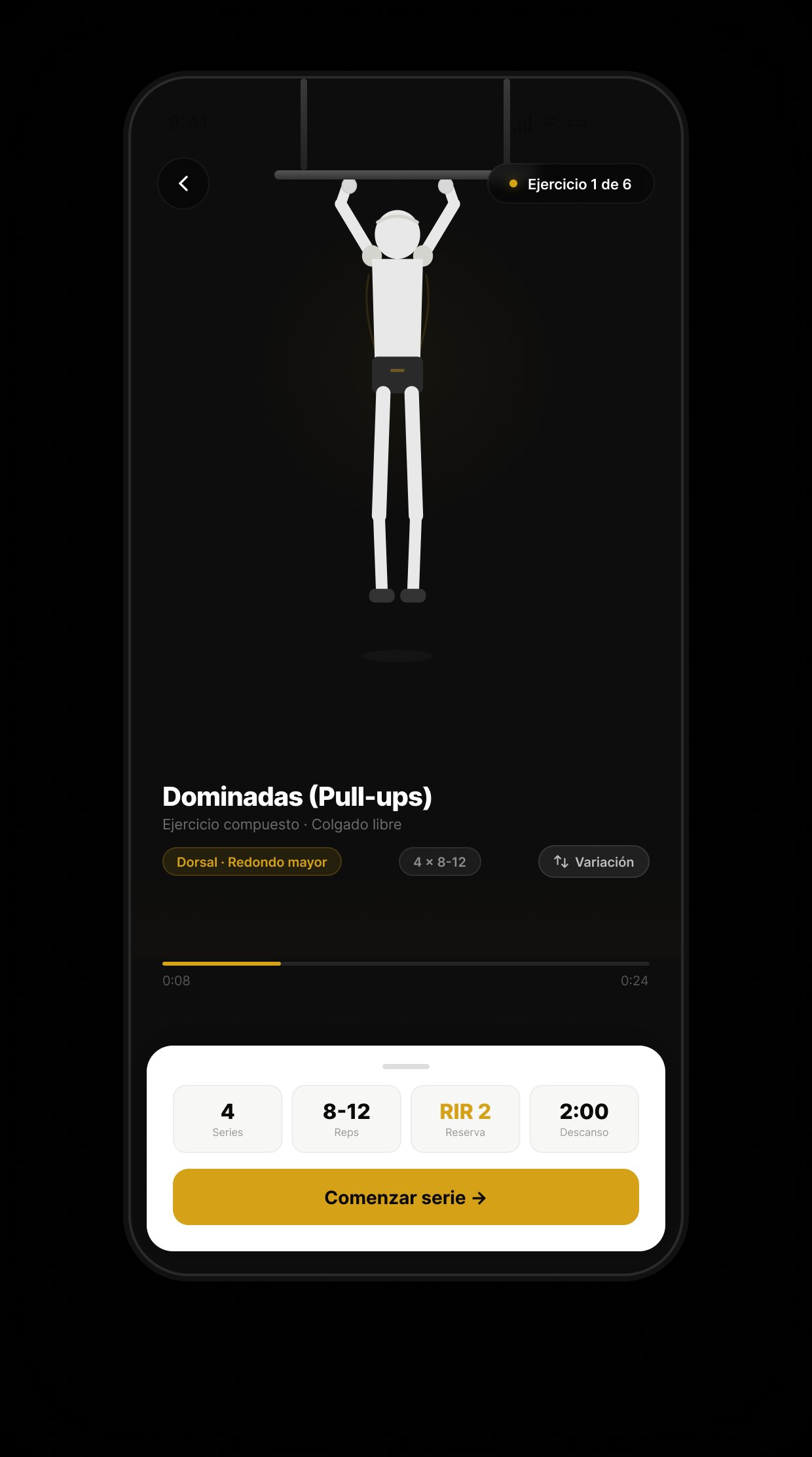 Dark focus mode